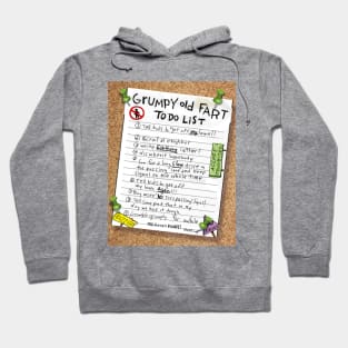 Grumpy Old Fart To-Do List Hoodie